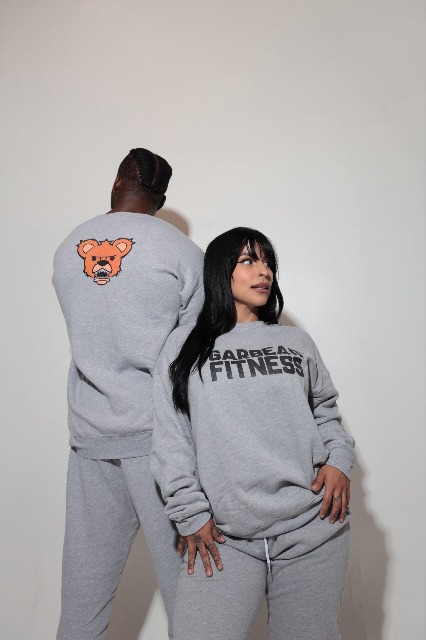 Garbear Fitness | Series 1 - Winter/Fall Heather Grey Set