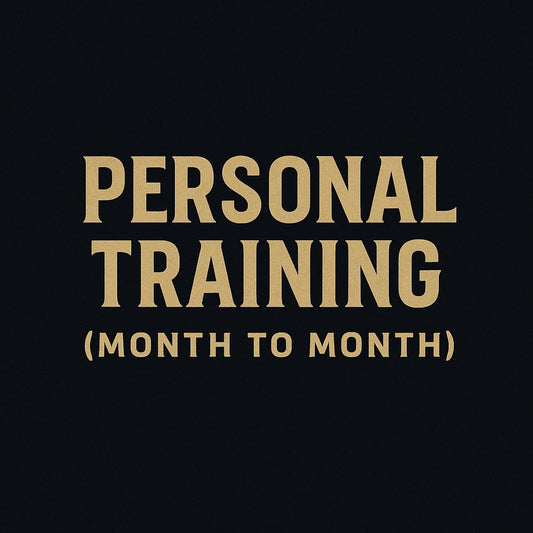 Personal Training (Month to Month)