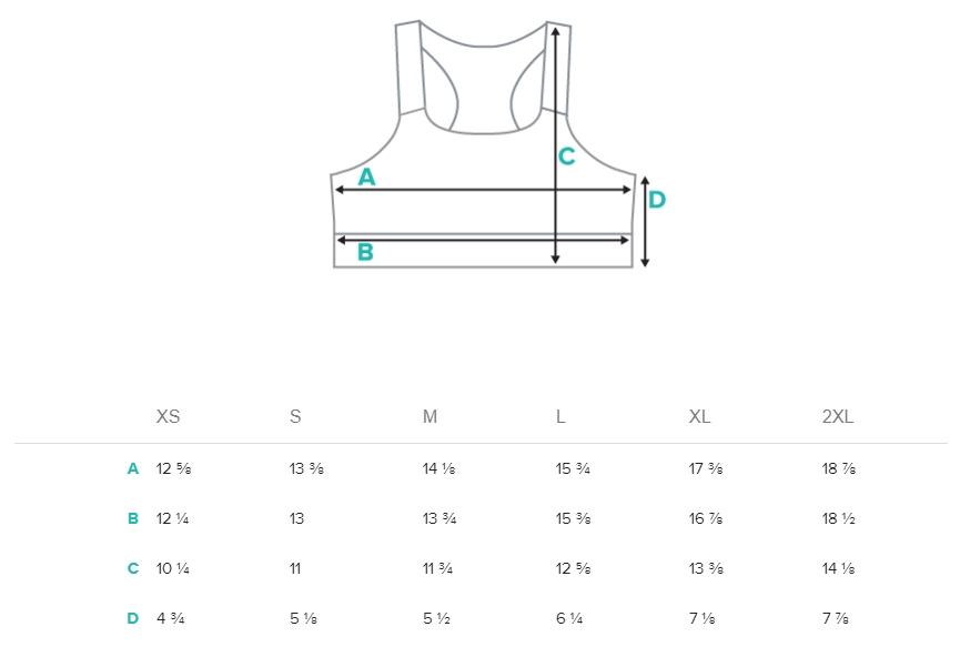 Garbear Fitness Padded Sports Bra | Series 1 | Version 1