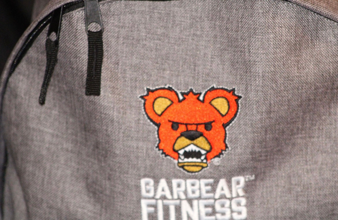 Garbear Fitness Embroidered Back-Pack (TBA)
