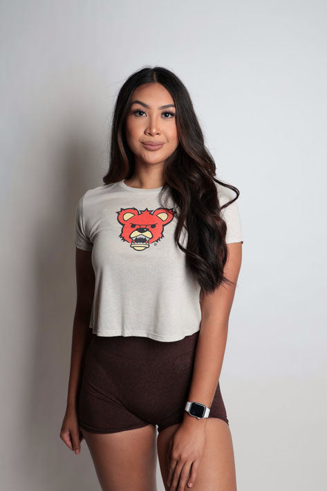 Garbear Fitness Crop Top | Series 1 | Dust (September 24th)