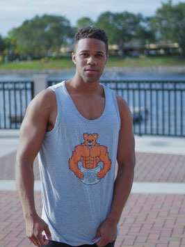 Garbear Fitness | Men's Tanks | Series 1 - Gray