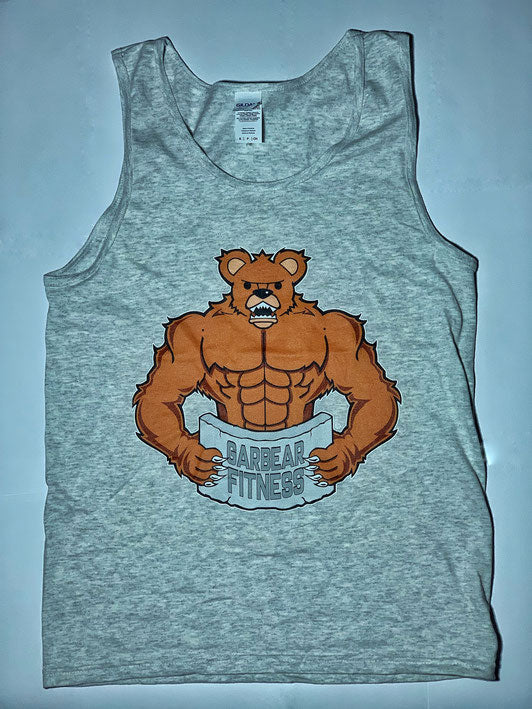 Garbear Fitness | Men's Tanks | Series 2 | Ash