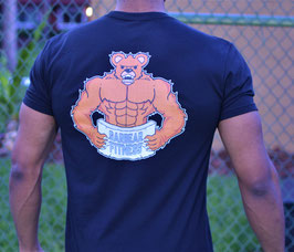 Garbear Fitness | Original Fitted T Shirt - Black
