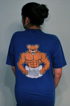 Garbear Fitness | Original Fitted T Shirt | Series 2 - Royal Blue