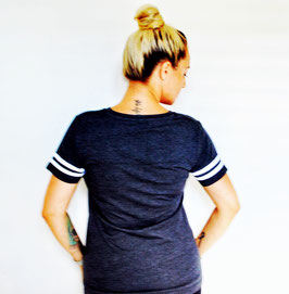 Garbear Fitness | Vintage Sports Text Shirt | Black