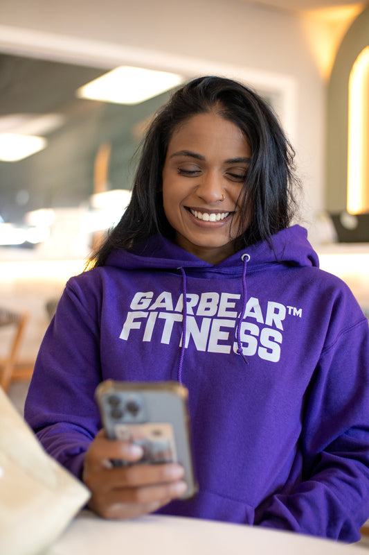 Garbear Fitness Women's Hoodie | Series 1 - Deep Purple