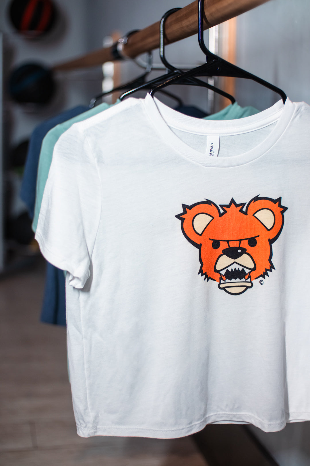 Garbear Fitness Crop Top | Series 1 | White