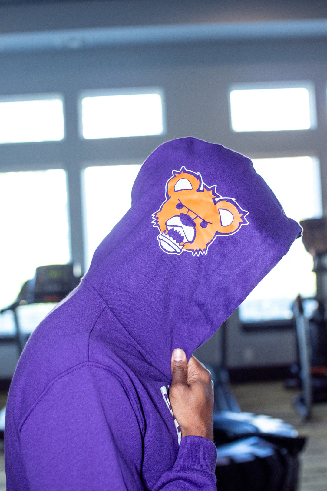 Garbear Fitness Men's Hoodies | Series 1 | Deep Purple