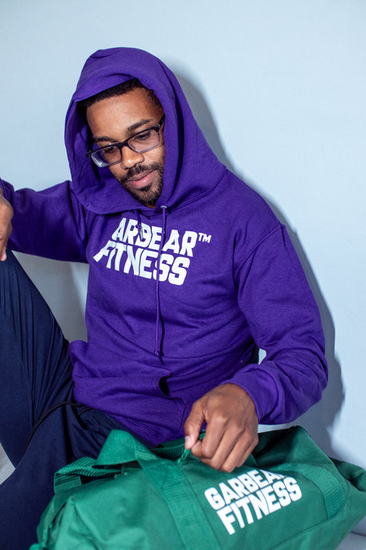Garbear Fitness Men's Hoodies | Series 1 | Deep Purple