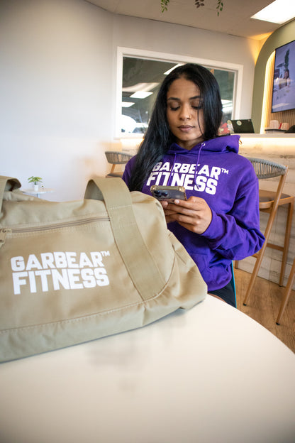 Garbear Fitness Women's Hoodie | Series 1 - Deep Purple