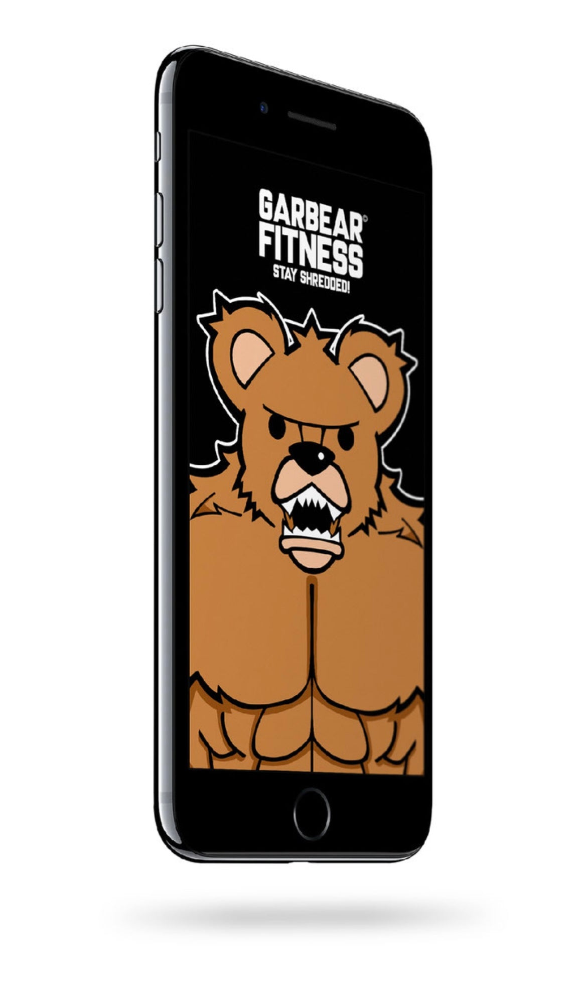 GARBEAR FITNESS CELL PHONE WALLPAPER - Series 1 Version 1