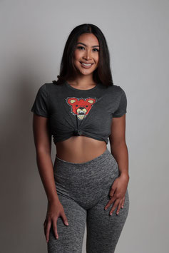 Garbear Fitness Crop Top | Series 1 | Deep Heather (September 24th)