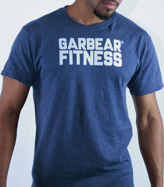 Garbear Fitness | Text Design | Series 1 - Navy Blue