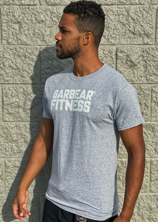 Garbear Fitness | Text Design | Series 2 -Heather Grey